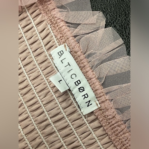 Baltic Born Emma Smocked Tulle Dress L - Picture 8 of 12